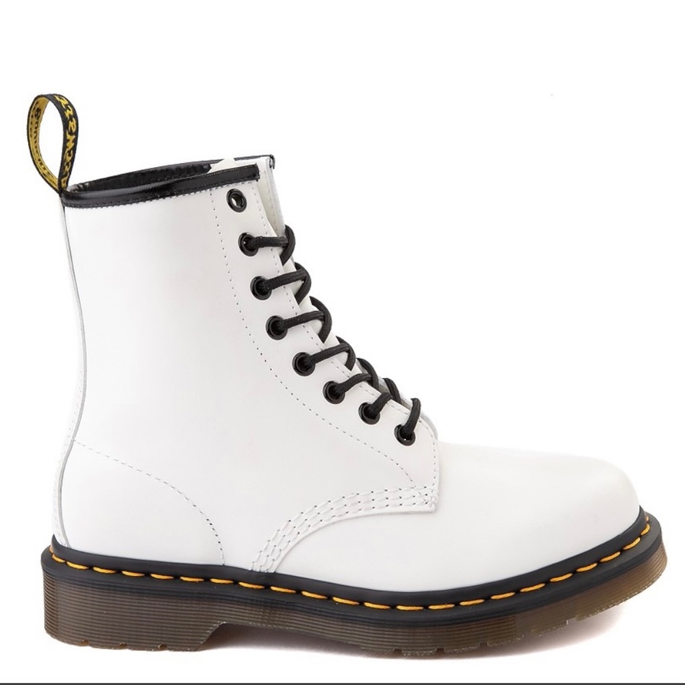 White Doc Martens size 9